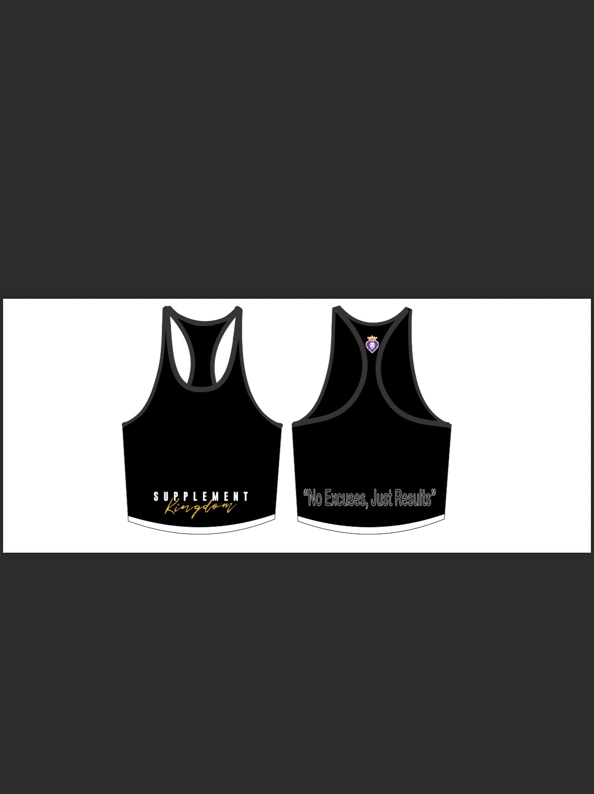 SK GYM Stringer Singlets