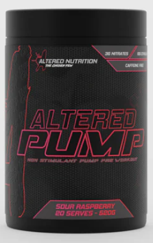 ALTERED PUMP - Non Stim Pre Workout