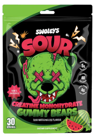 Creatine Gummy Bears by Swoleys
