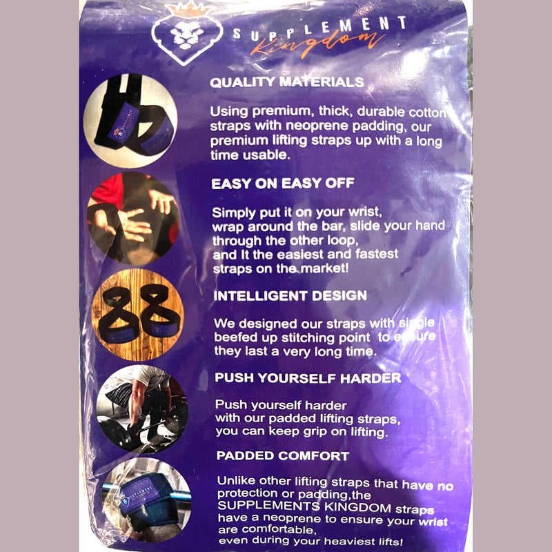 Supplement Kingdom Figure 8 Lifting Straps