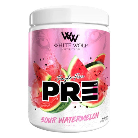 WHITE WOLF TINGLE FREE PRE WORKOUT