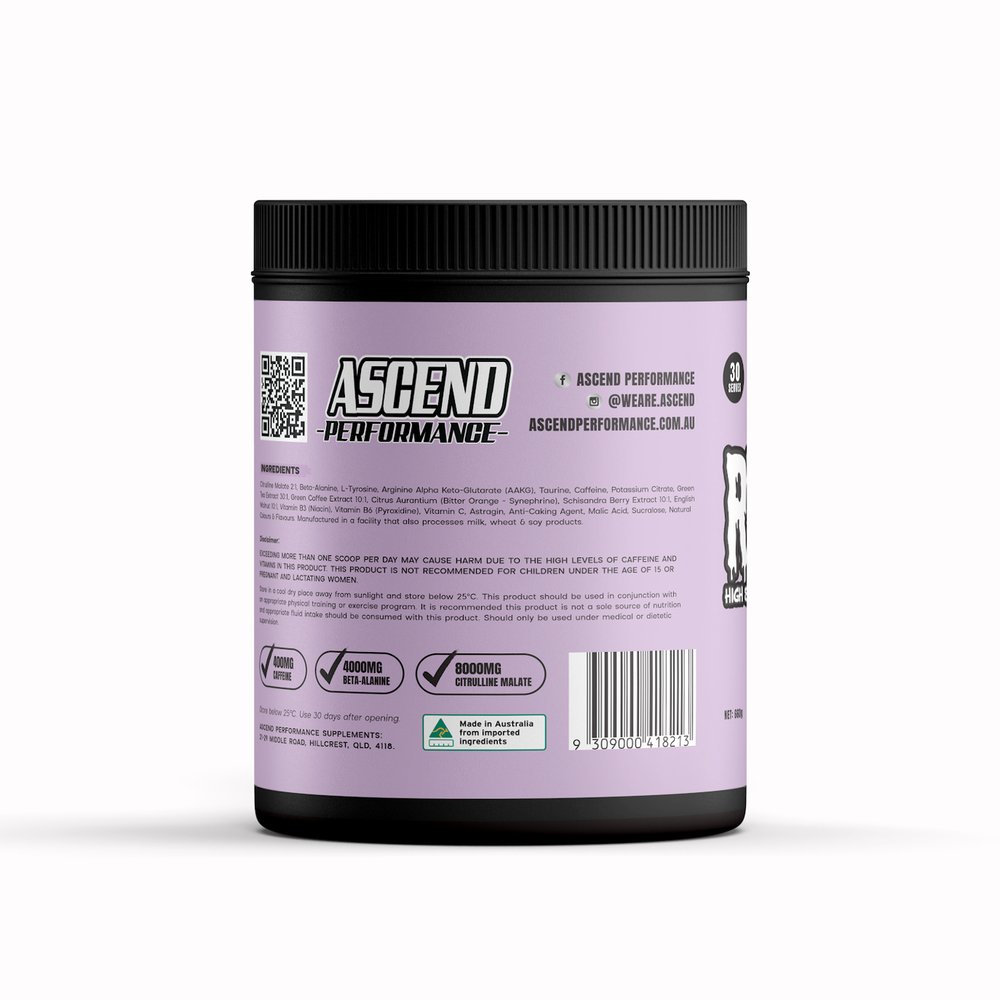 RVNGE PRE WORKOUT - ASCEND
