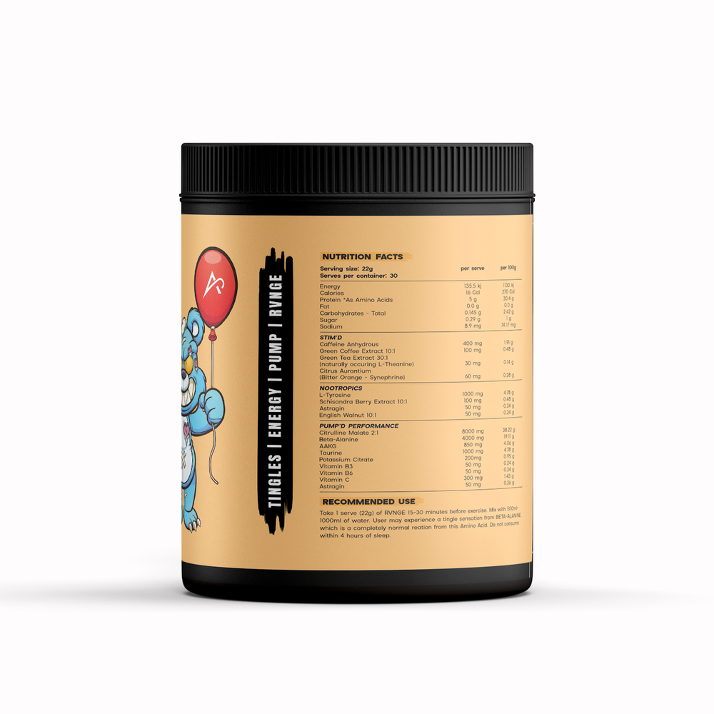 RVNGE PRE WORKOUT - ASCEND