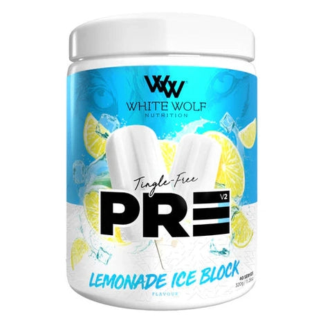 WHITE WOLF TINGLE FREE PRE WORKOUT