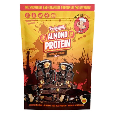 ALMOND Protein Macro Mike 800g (20 Serves)