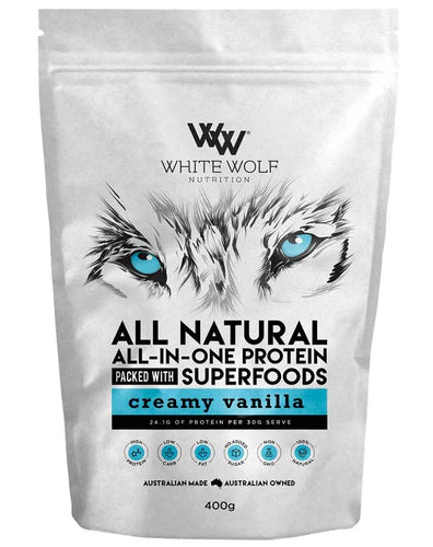 Vegan ALL IN ONE Pea Protein by White Wolf Nutrition