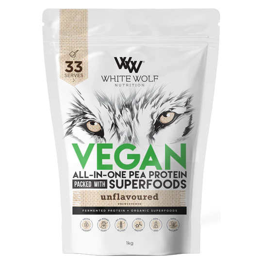 Vegan ALL IN ONE Pea Protein by White Wolf Nutrition
