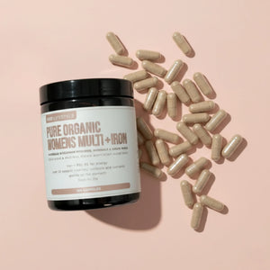 X50 PURE ORGANIC WOMENS MULTI +IRON (ORGANIC BEEF LIVER) 120 CAPS
