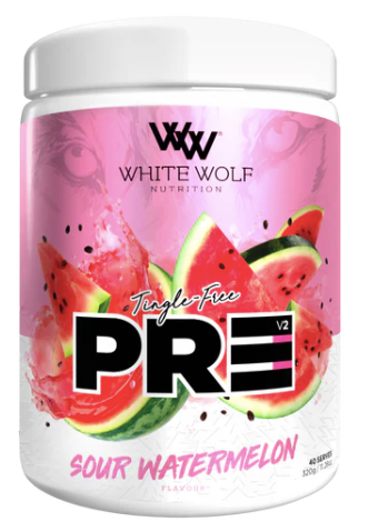 WHITE WOLF TINGLE FREE PRE WORKOUT