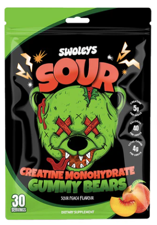 Creatine Gummy Bears by Swoleys