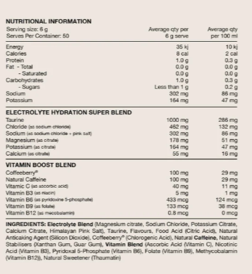 Hydrate + Caffeine by Switch Nutrition