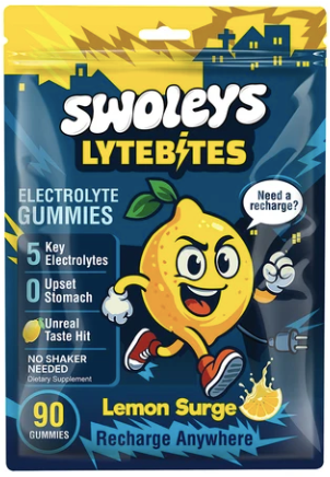 LyteBites Electrolyte Gummies by Swoleys