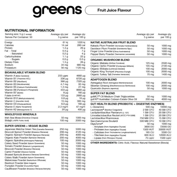 Greens by Switch Nutrition