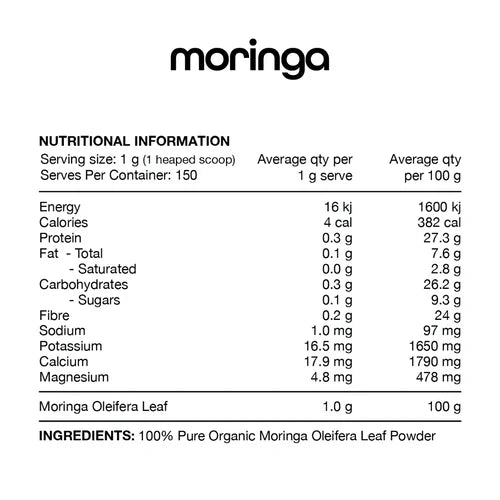 Moringa Leaf Powder by Switch Nutrition