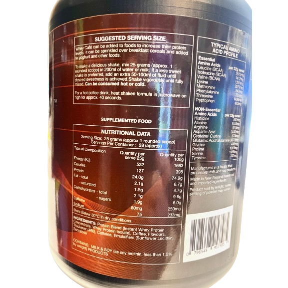 Whey Cafe by Syn-Tec