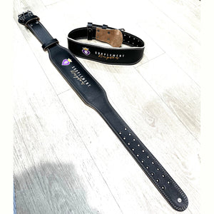 6” Supplement Kingdom Leather Weight lifting Belts