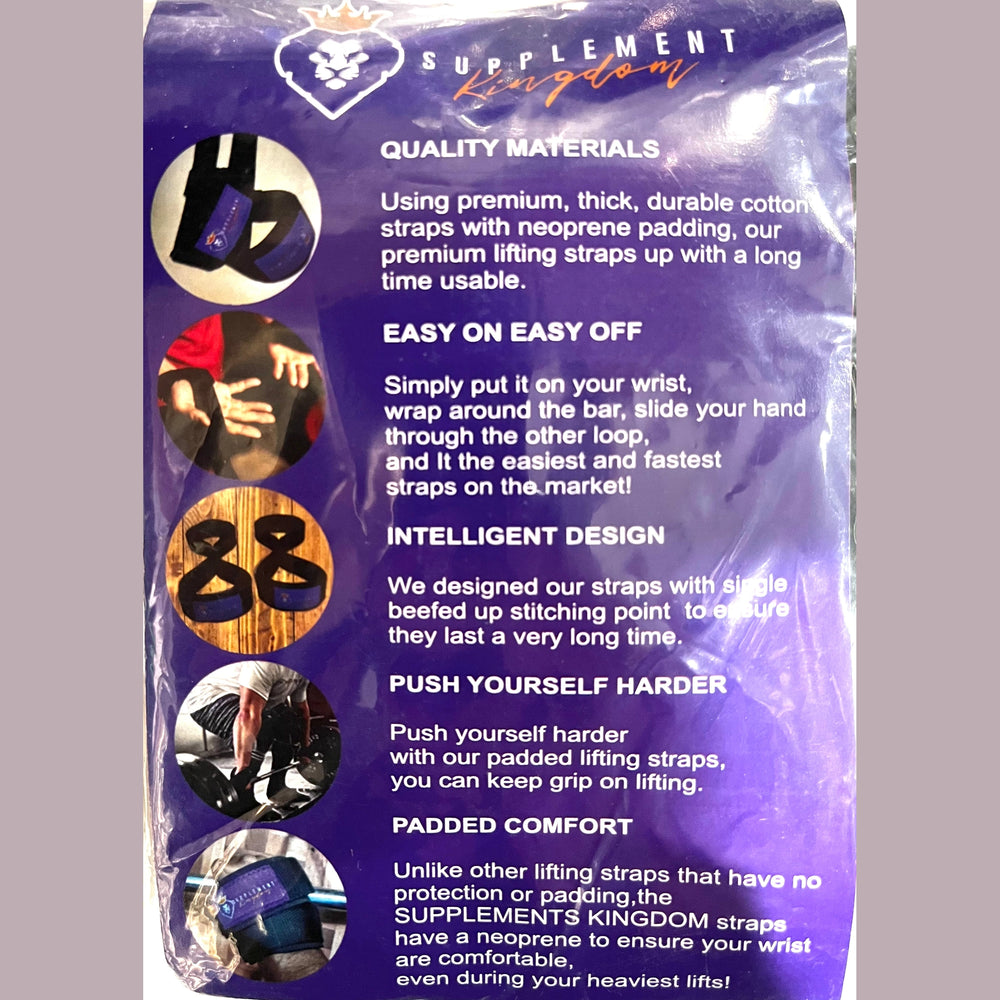 Supplement Kingdom Figure 8 Lifting Straps