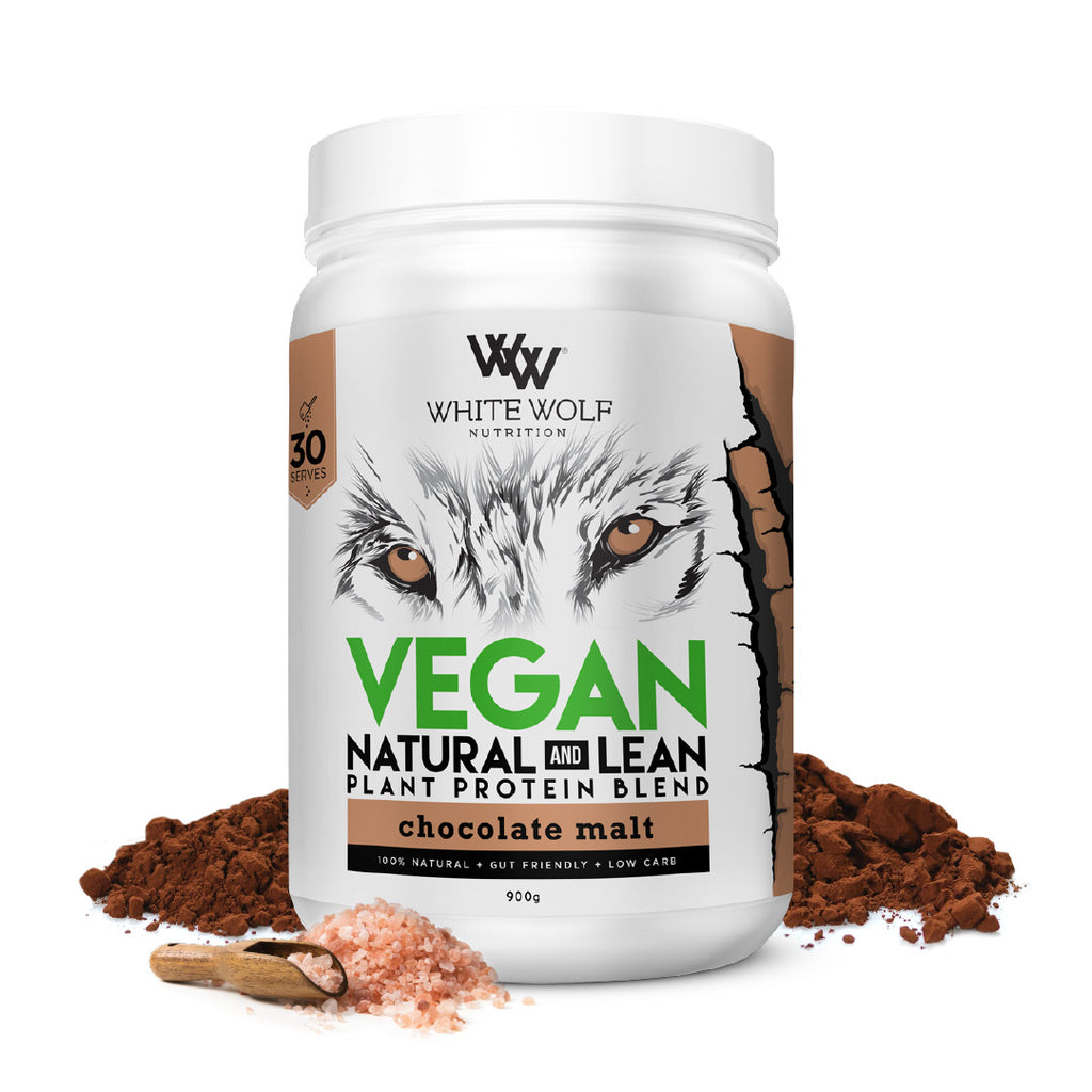 Vegan NATURAL and LEAN by White Wolf Nutrition