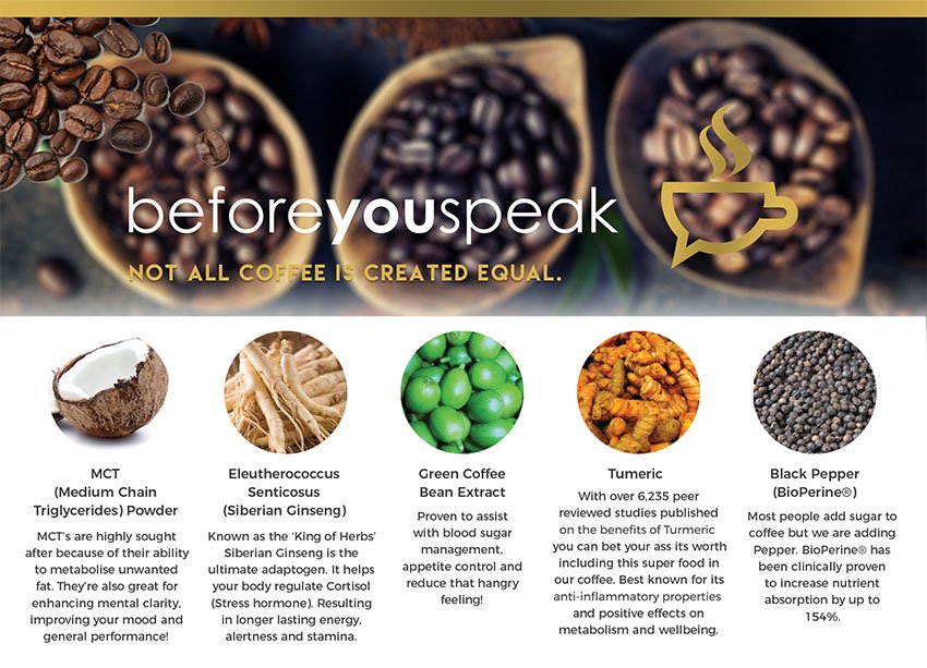 BEFORE YOU SPEAK COFFEE
